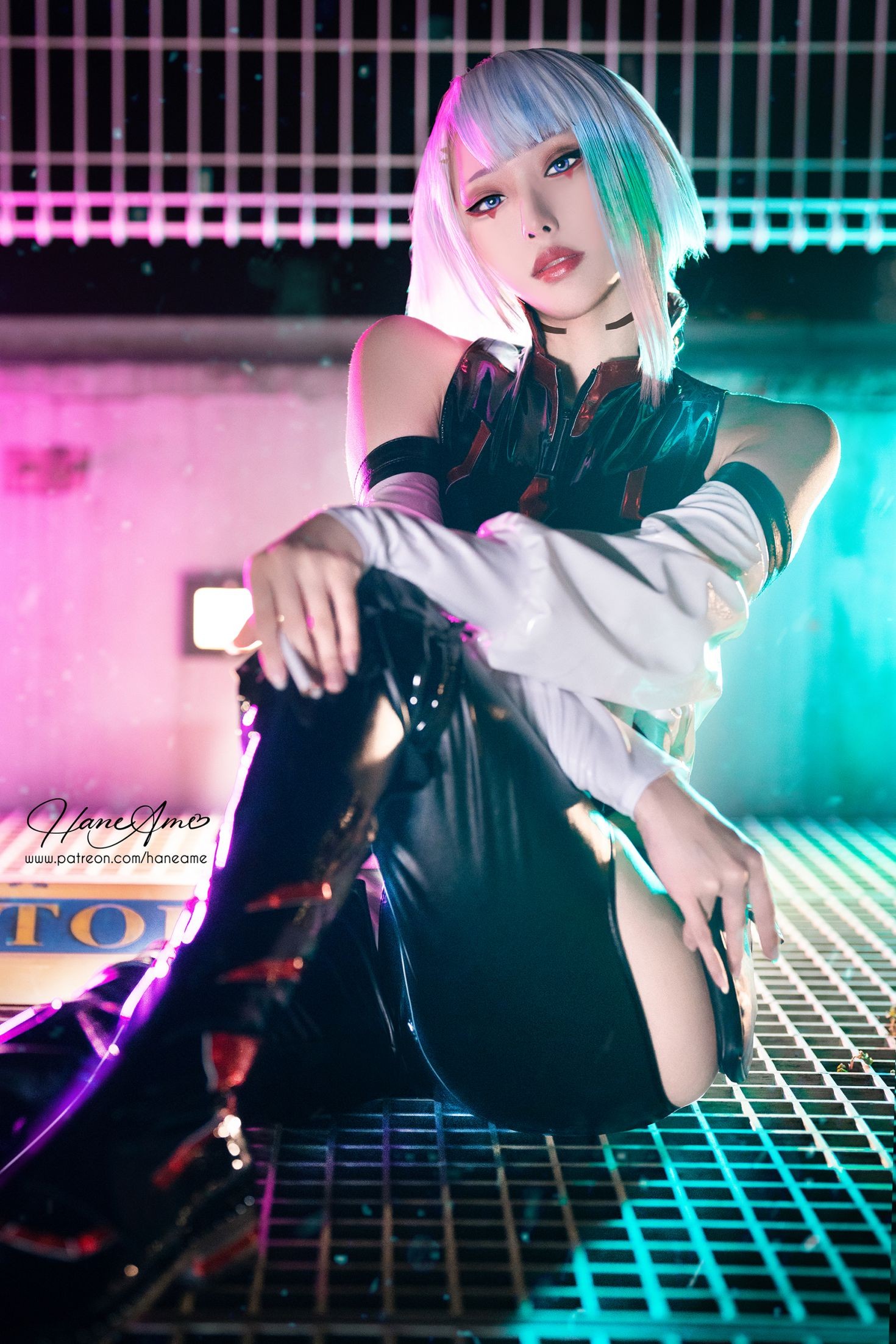 美女动漫博主雨波性感Cosplay写真Cyberpunk Lucy (13)