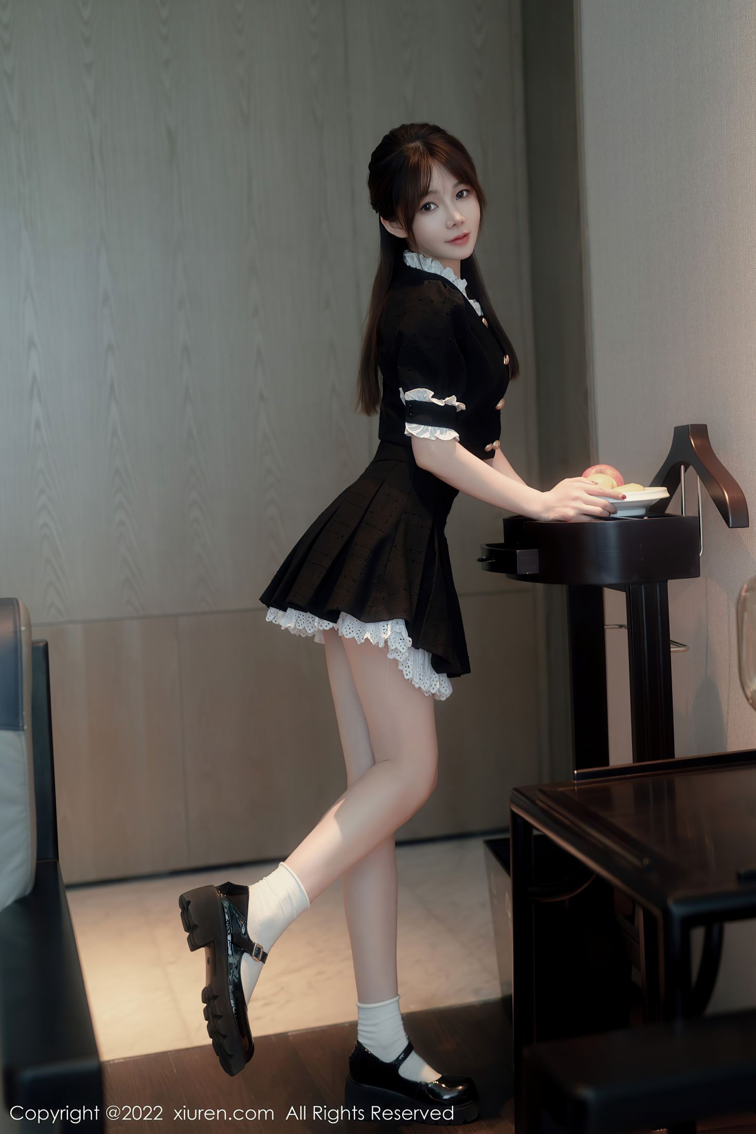 XIUREN秀人网美媛馆美女模特写真第No.5626期婠婠么 (7)