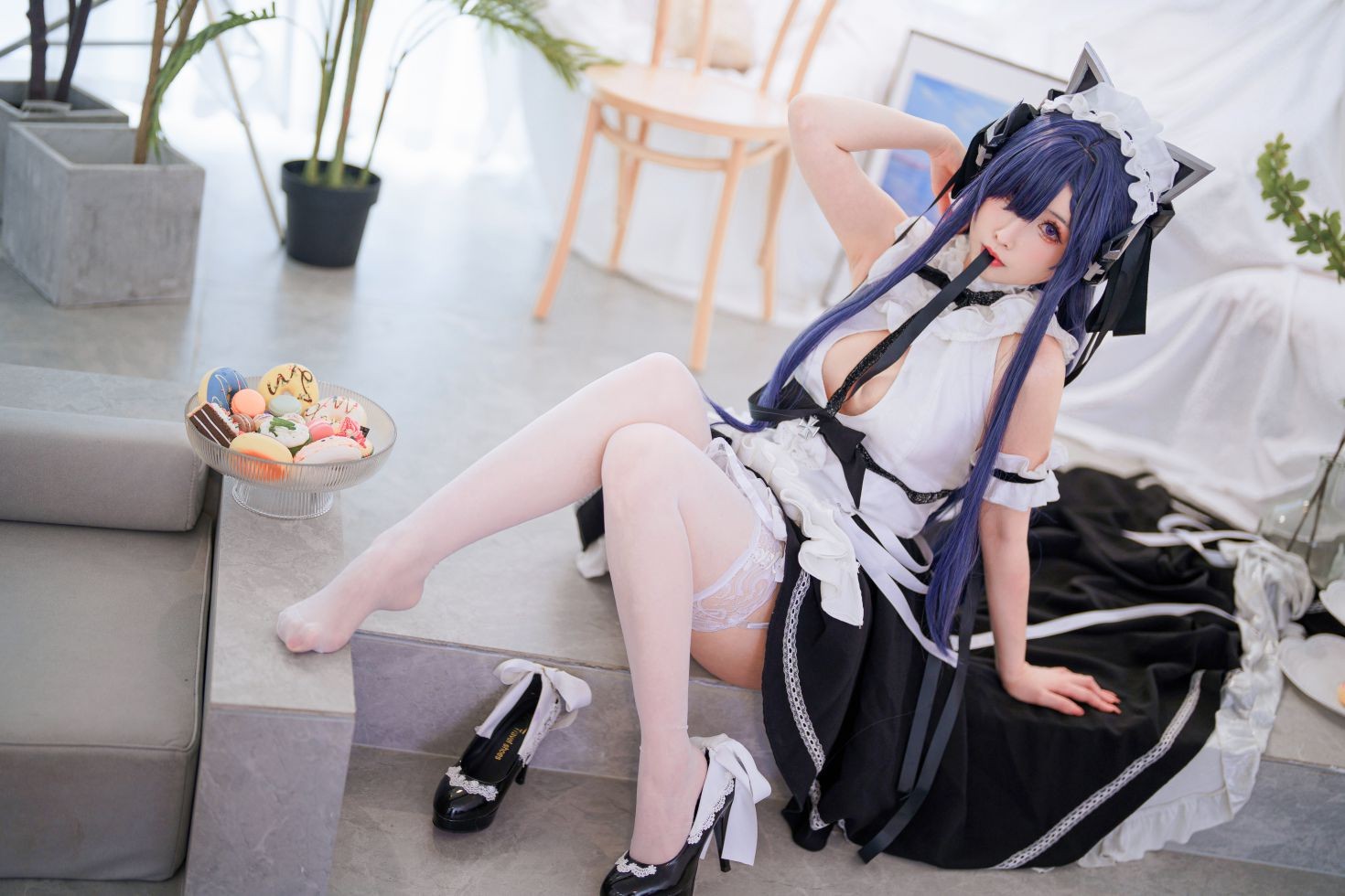 美女动漫博主肉扣热热子性感Cosplay写真奥古斯特 (6)