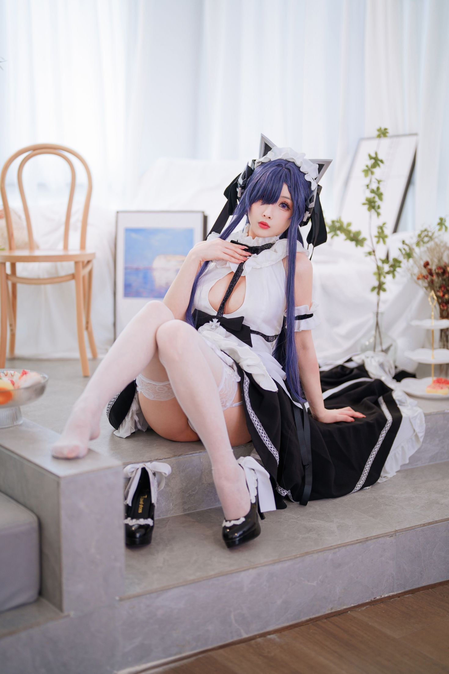 美女动漫博主肉扣热热子性感Cosplay写真奥古斯特 (5)