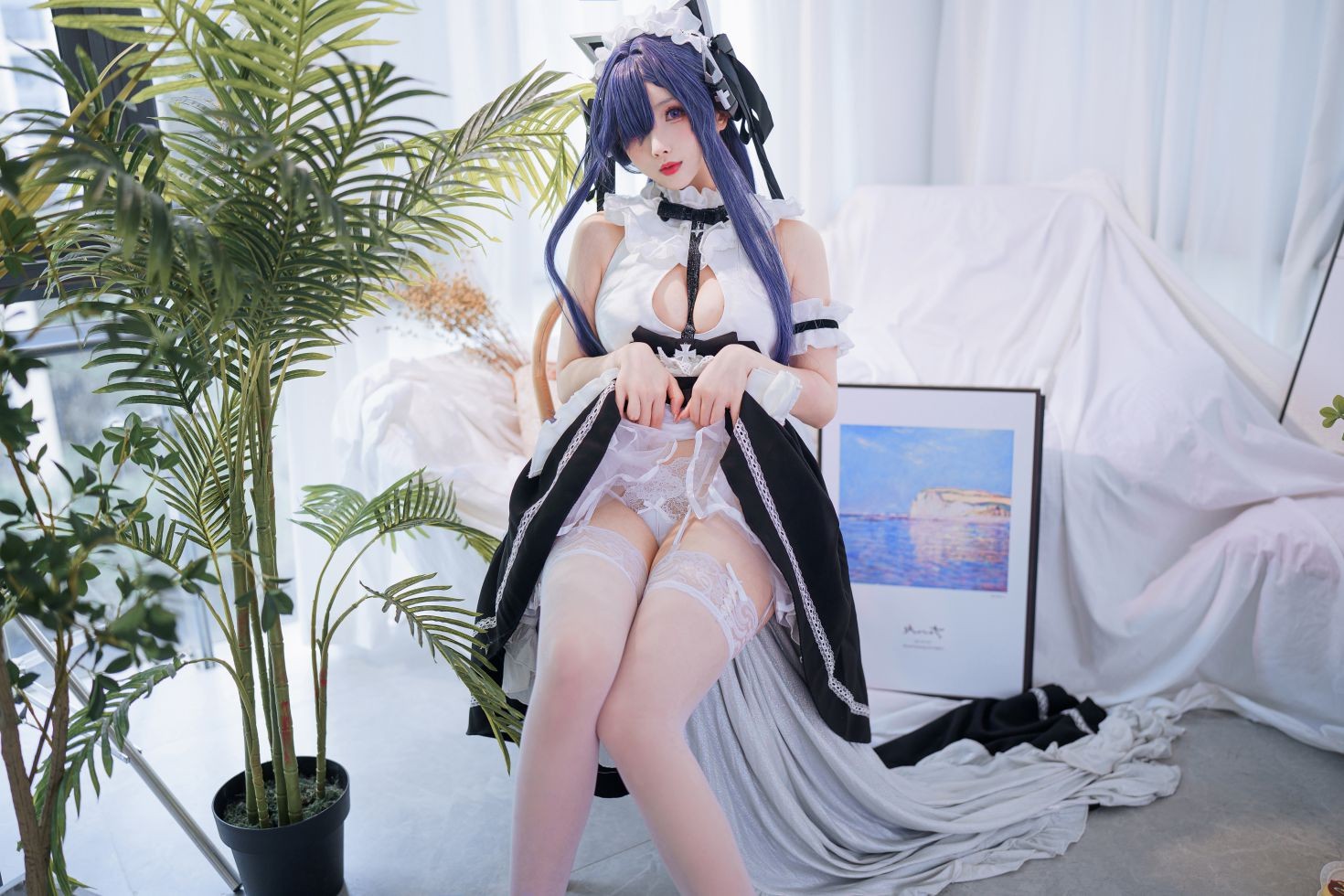 美女动漫博主肉扣热热子性感Cosplay写真奥古斯特 (3)