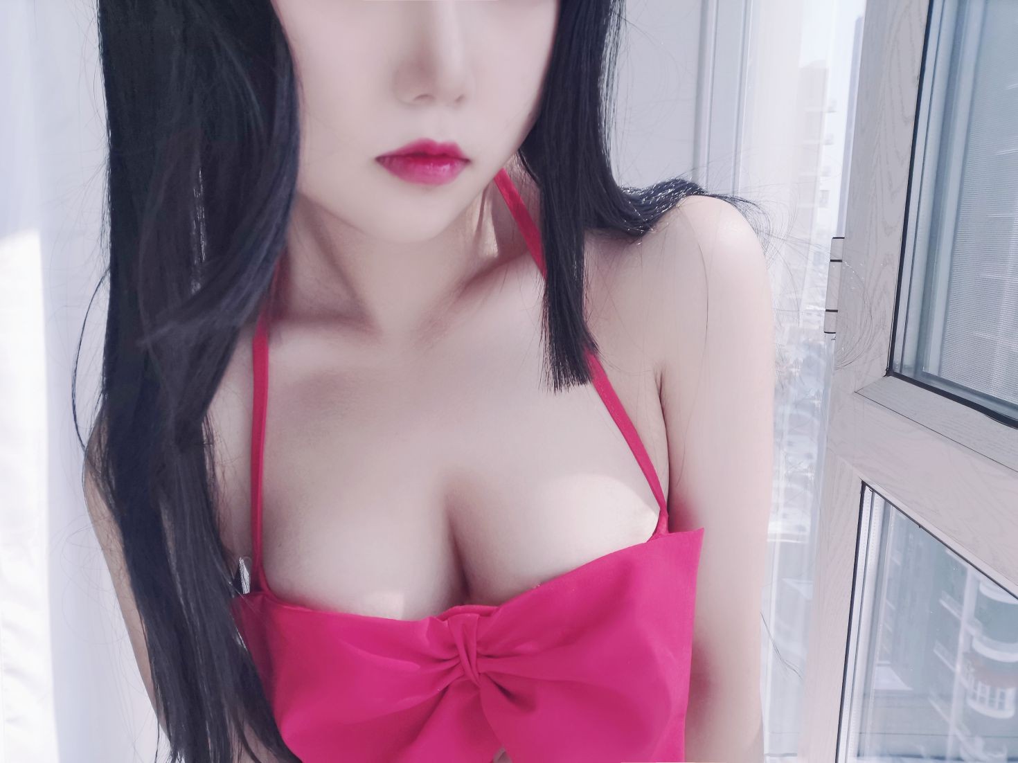 美女动漫博主eloise软软性感Cosplay写真蝴蝶结 (91)