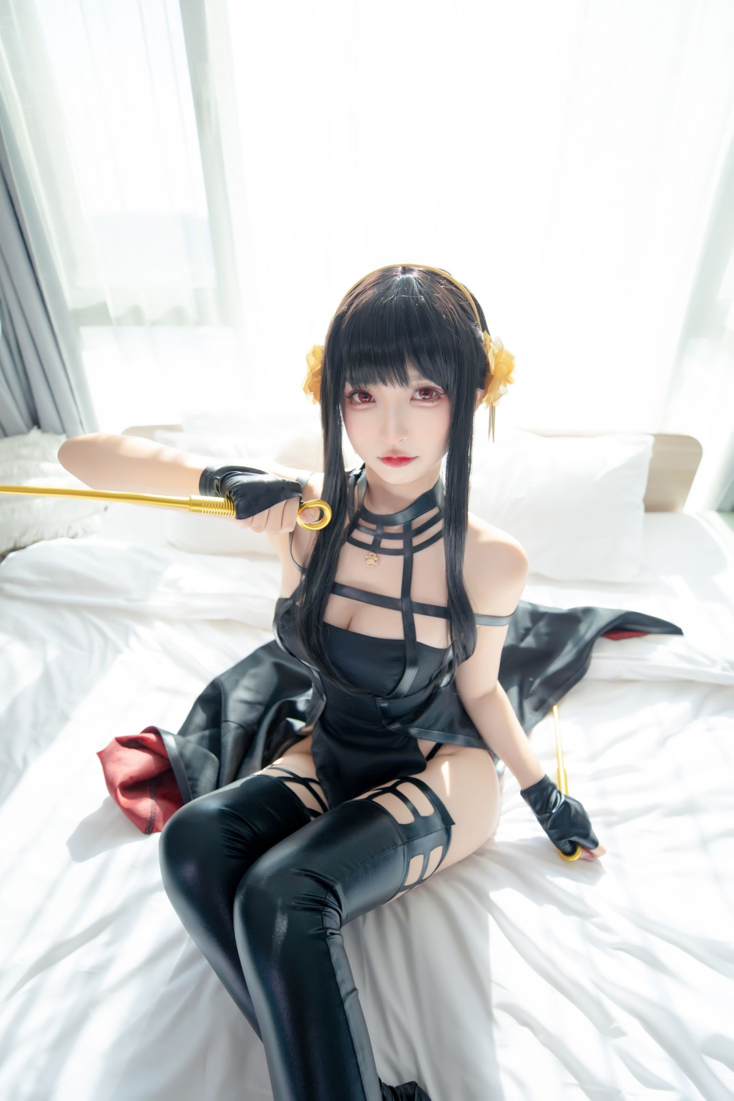 美女动漫博主神楽板真冬性感Cosplay写真约尔太太 (5)