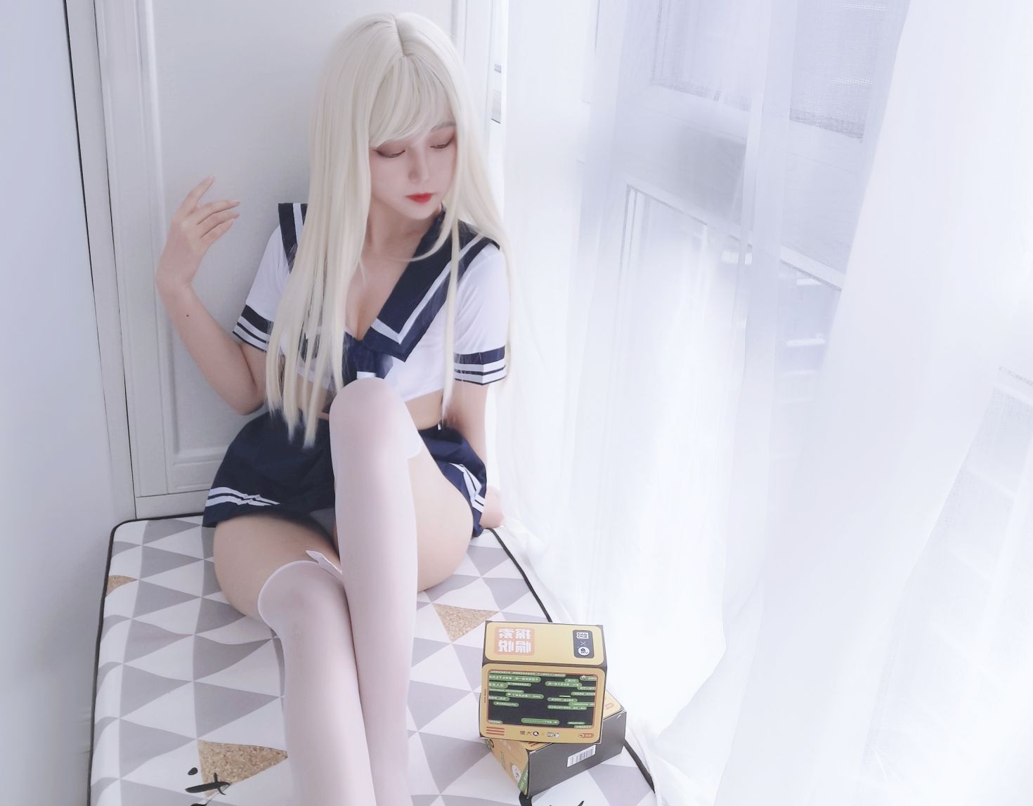 美女动漫博主eloise软软性感Cosplay写真水手服 (30)