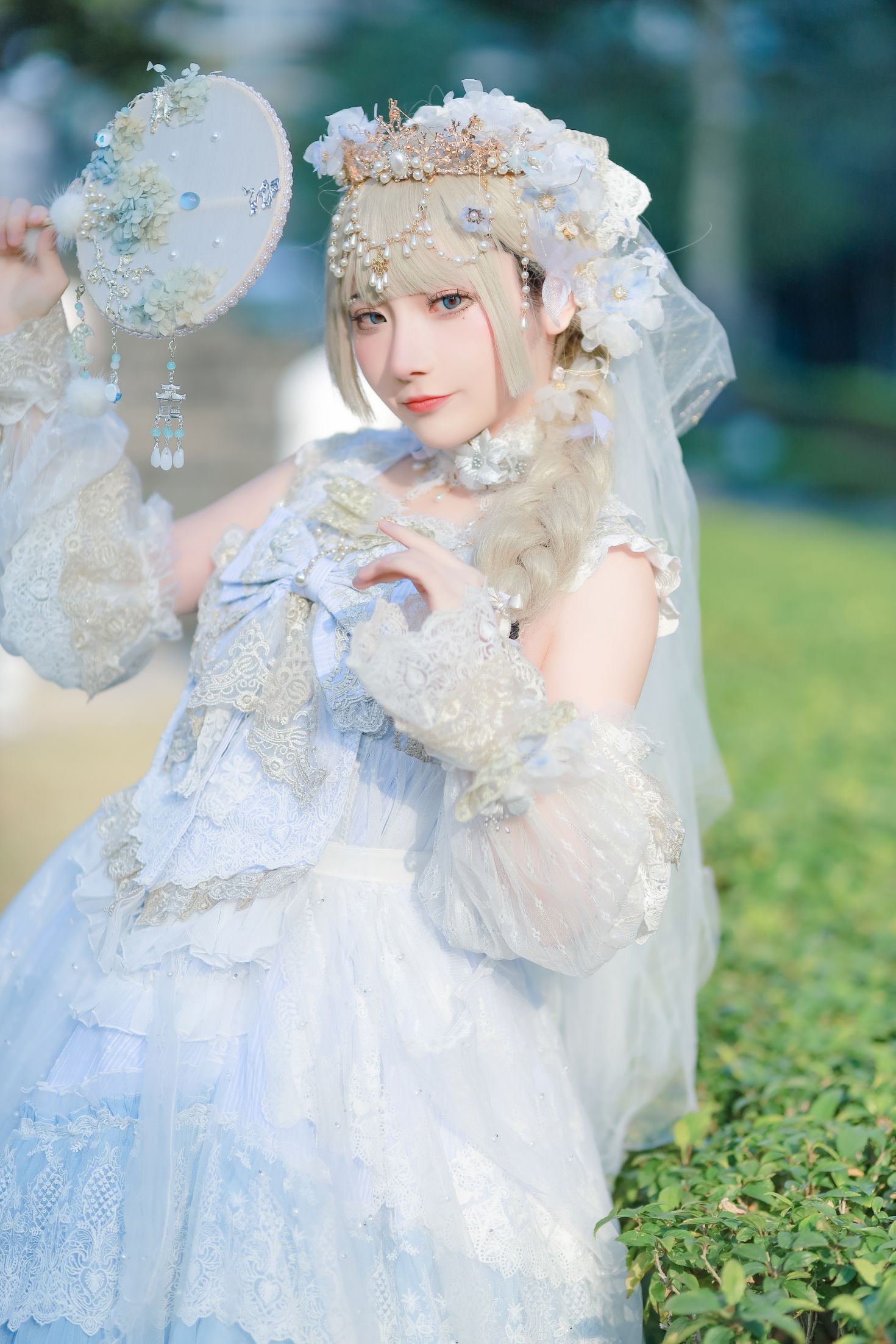 美女动漫博主是三不是世性感Cosplay写真霜雪星辰 (20)