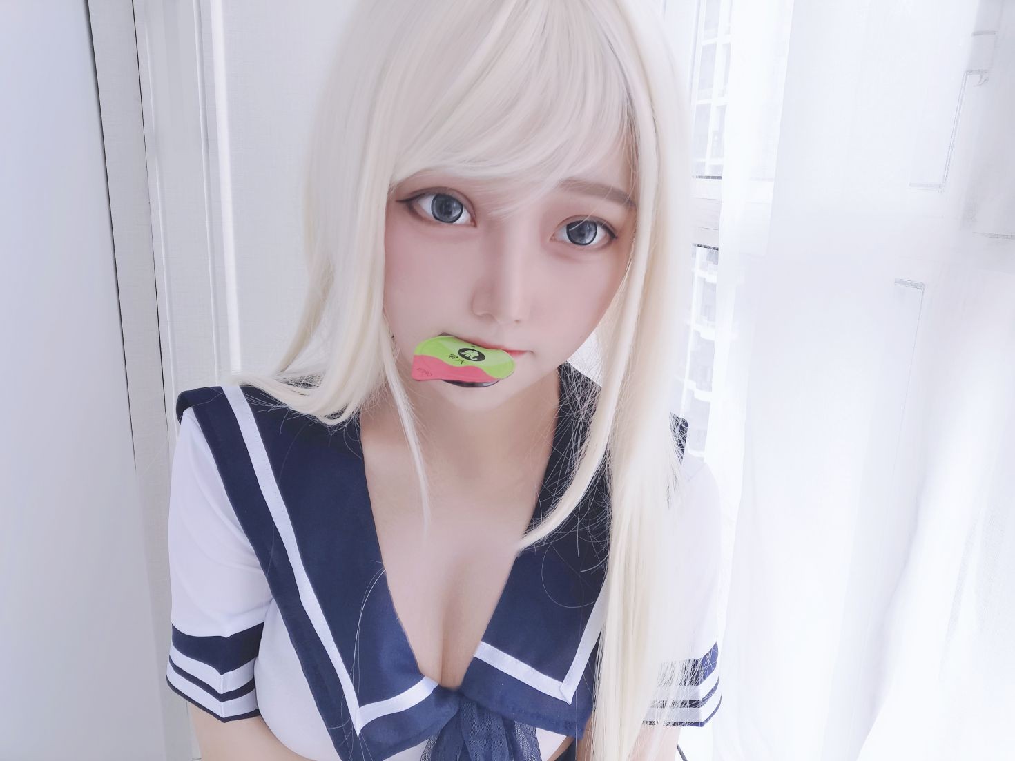 美女动漫博主eloise软软性感Cosplay写真水手服 (28)