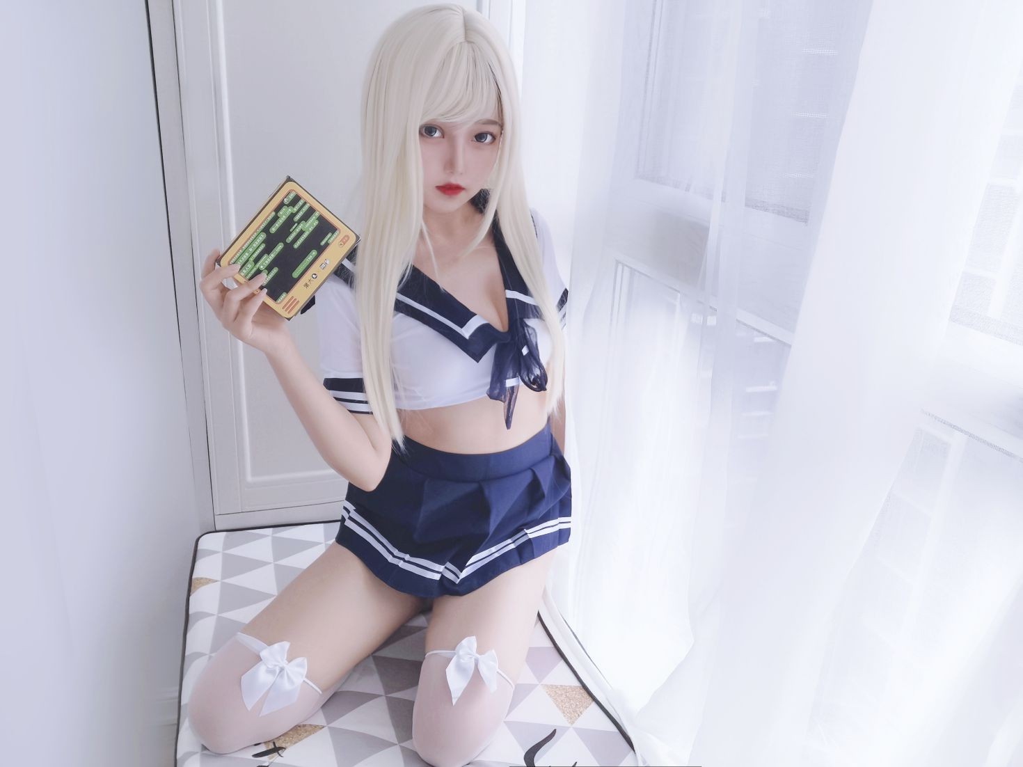 美女动漫博主eloise软软性感Cosplay写真水手服 (36)