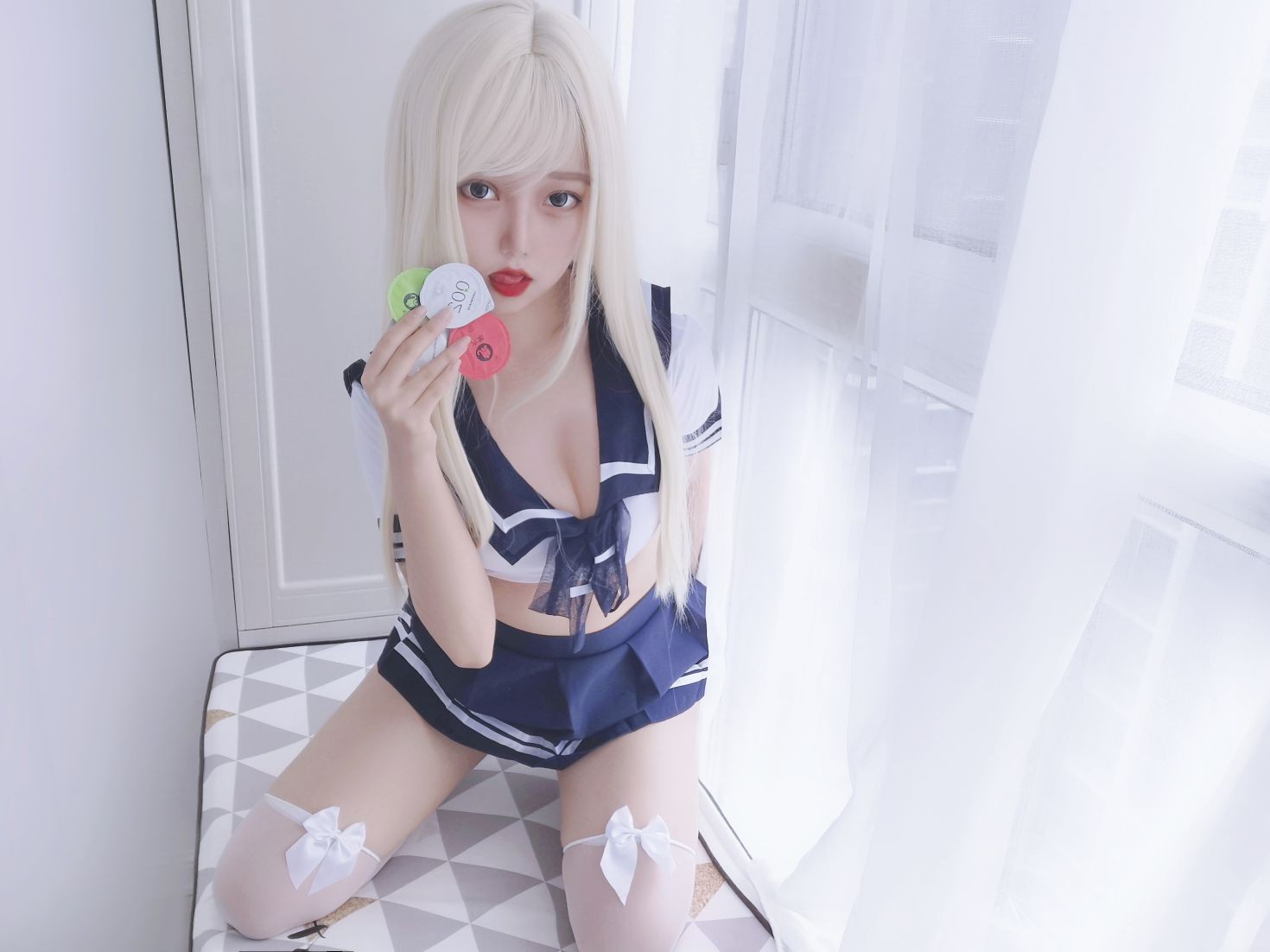 美女动漫博主eloise软软性感Cosplay写真水手服 (39)