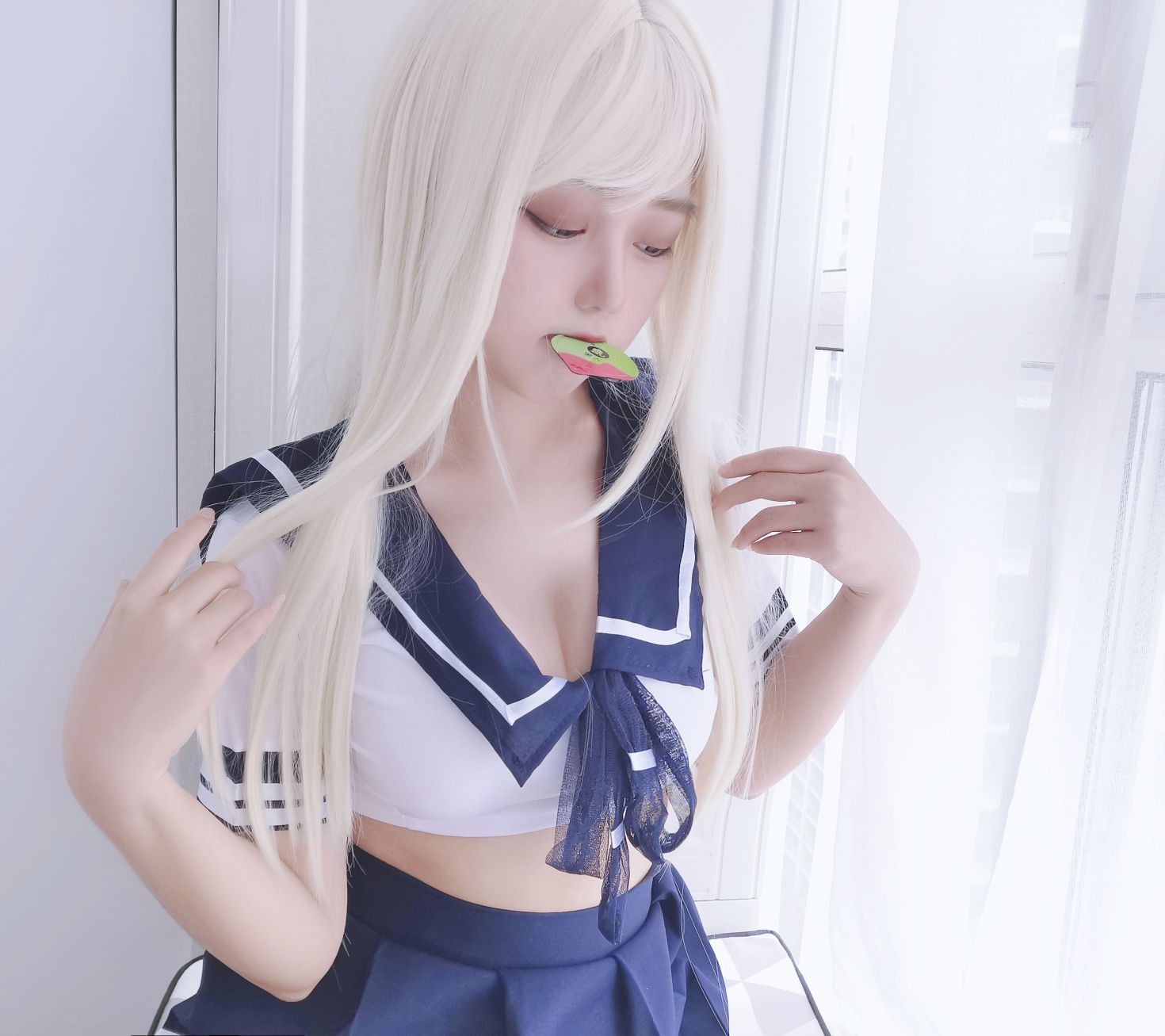 美女动漫博主eloise软软性感Cosplay写真水手服 (27)