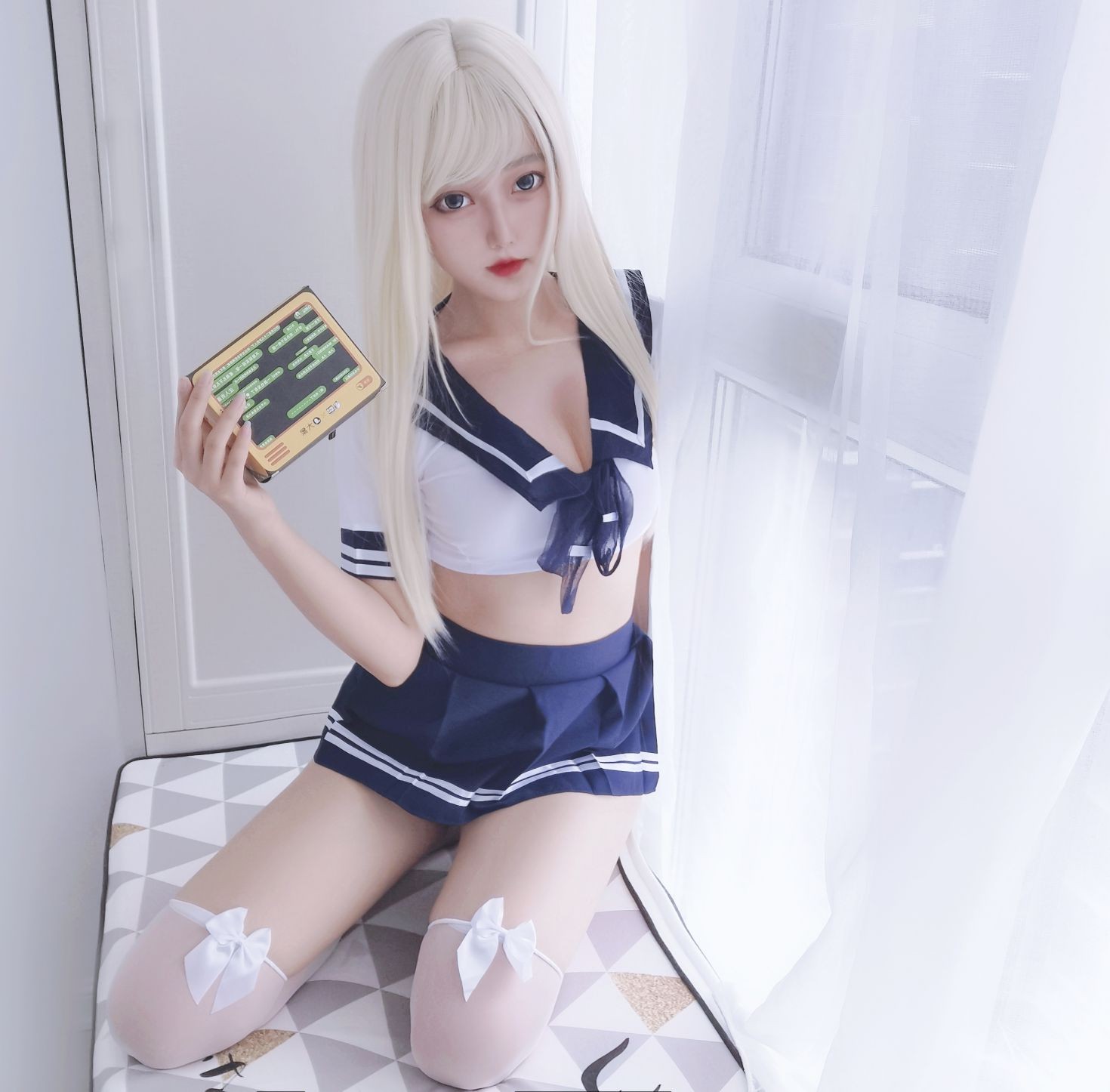 美女动漫博主eloise软软性感Cosplay写真水手服 (35)