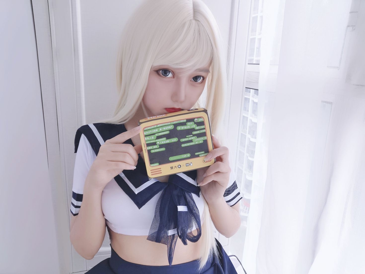 美女动漫博主eloise软软性感Cosplay写真水手服 (24)