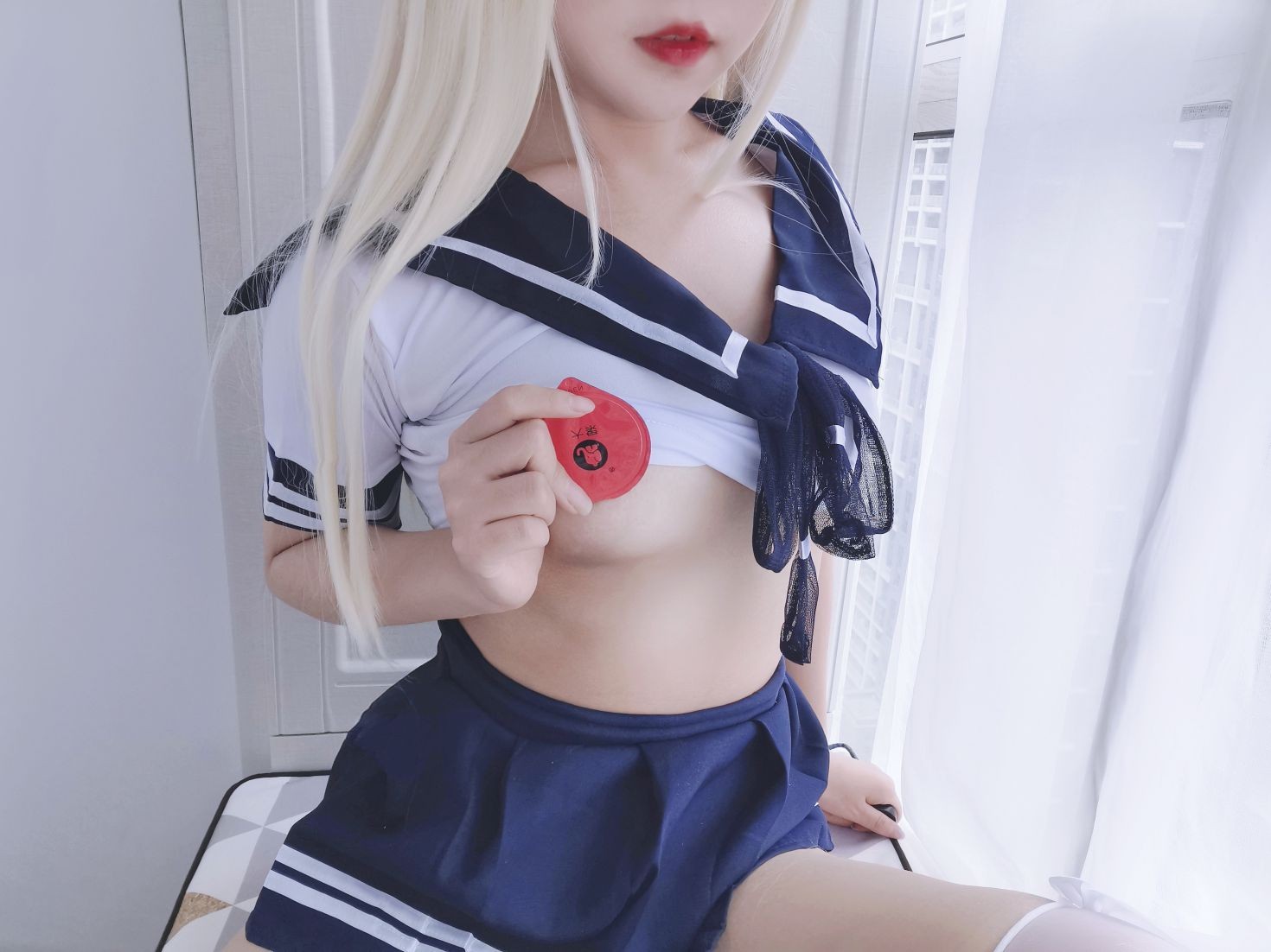 美女动漫博主eloise软软性感Cosplay写真水手服 (13)