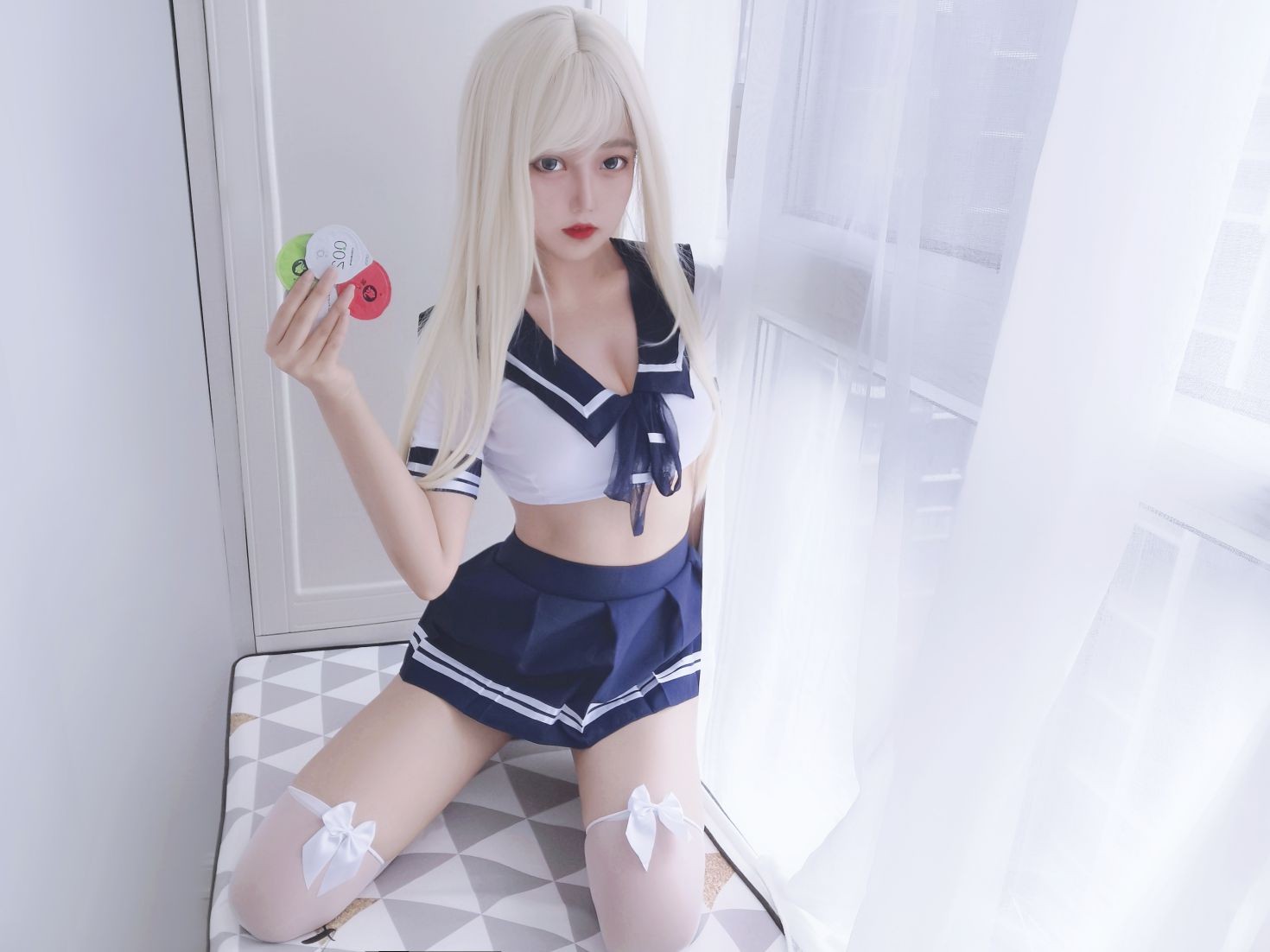 美女动漫博主eloise软软性感Cosplay写真水手服 (40)