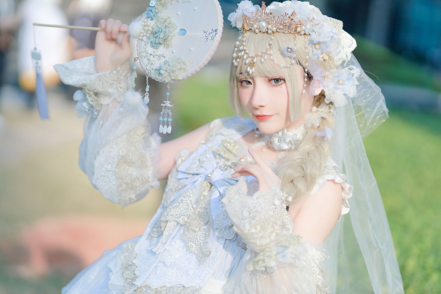 美女动漫博主是三不是世性感Cosplay写真霜雪星辰 (19)